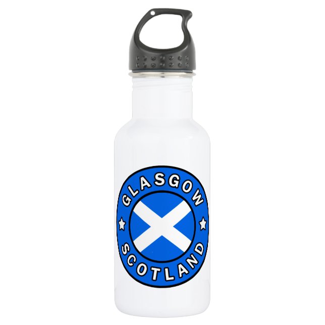 Glasgow Scotland 532 Ml Water Bottle (Front)