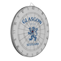 GLASGOW, SCOTLAND DARTBOARD