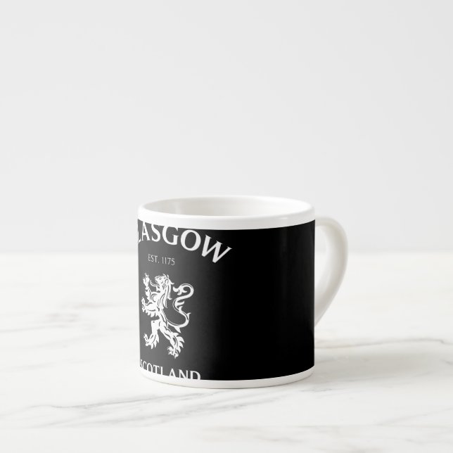 GLASGOW, SCOTLAND ESPRESSO CUP (Front Right)