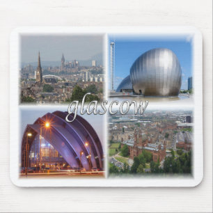 Glasgow Scotland Mouse Pad