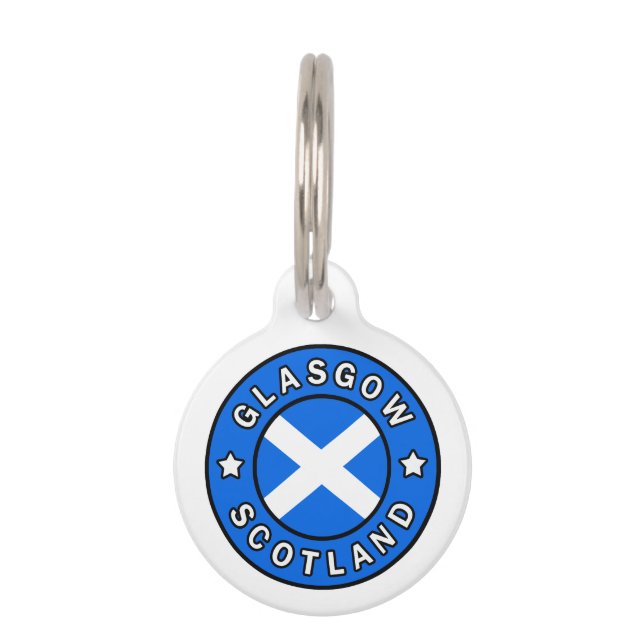 Glasgow Scotland Pet Tag (Front)