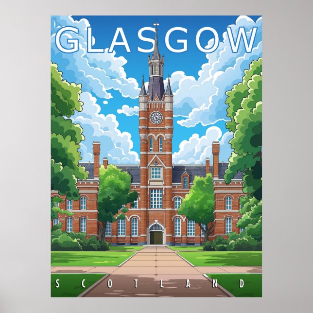 Glasgow, Scotland Poster (Front)