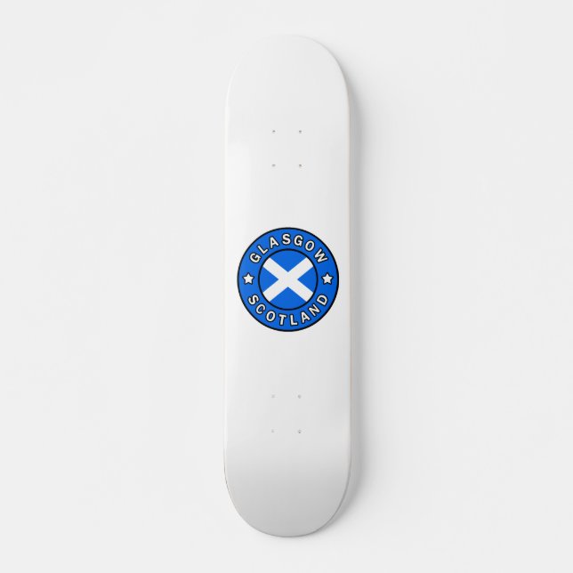 Glasgow Scotland Skateboard (Front)