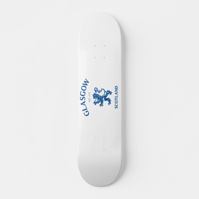 GLASGOW, SCOTLAND SKATEBOARD (Front)