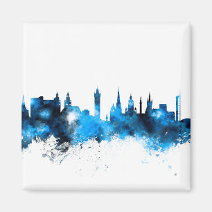 Glasgow Scotland Skyline Magnet
