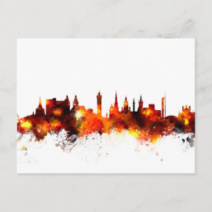 Glasgow Scotland Skyline Postcard