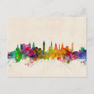 Glasgow Scotland Skyline Postcard
