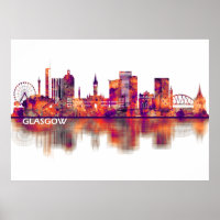 Glasgow Scotland Skyline