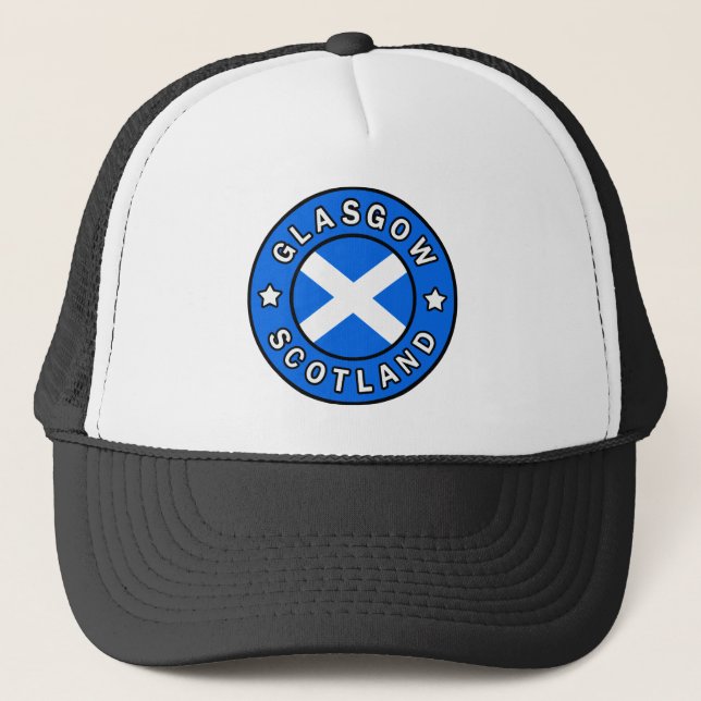 Glasgow Scotland Trucker Hat (Front)