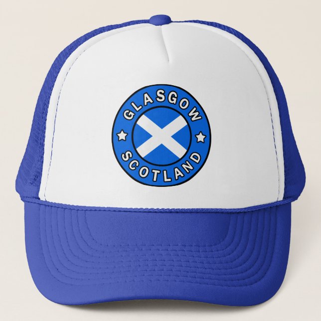 Glasgow Scotland Trucker Hat (Front)