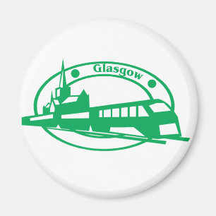 Glasgow Stamp Magnet