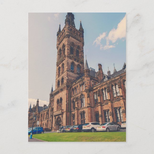 Glasgow University Postcard (Front)