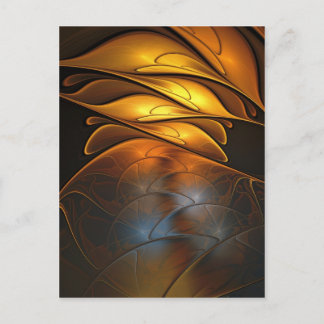 Glass and Gold Postcard
