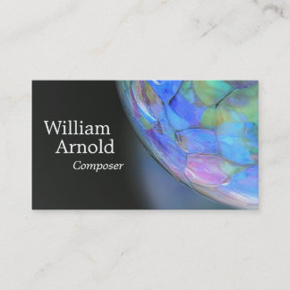 Glass Ball Business Card