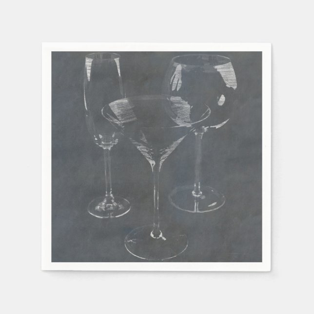 Glass Barware Napkin (Front)