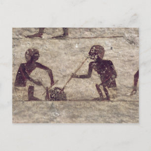 Glass Blowers Postcard