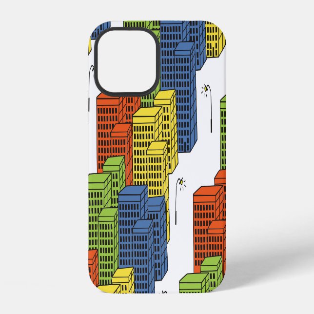 Glass Bottles, Abstract Pattern Design. iPhone Case (Back)