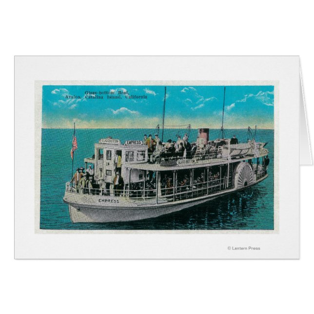 Glass Bottom Boat in Avalon, Catalina Island (Front Horizontal)