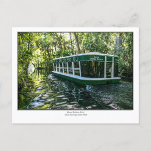 Glass Bottom Boat Postcard