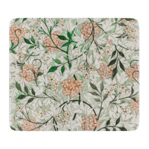 GLASS CHOPPING BOARD : WILLIAM MORRIS