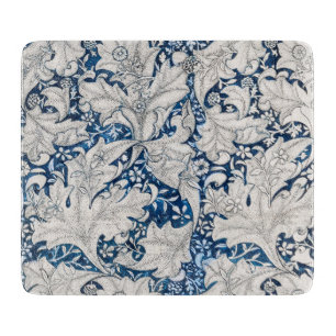 GLASS CHOPPING BOARD : WILLIAM MORRIS : WALLFLOWER