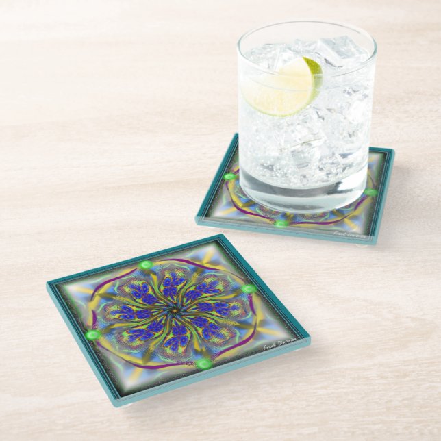 Glass Coaster (Angled)