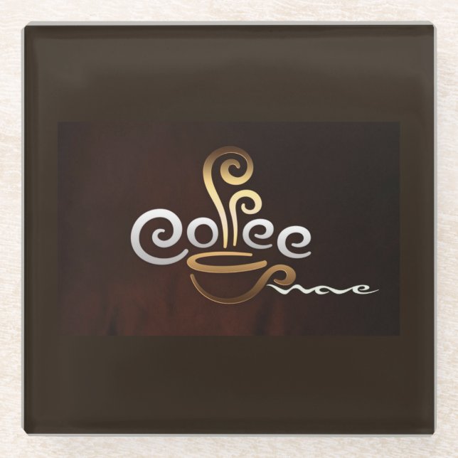 Glass Coaster/Coffee Coaster (Front)