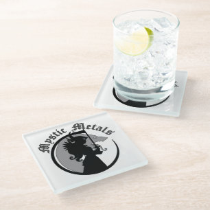 Glass Coaster - Mystic Metals