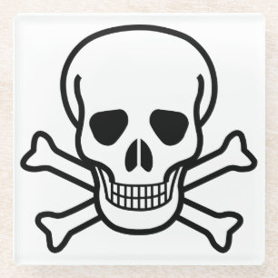 Glass Coaster/Skull Coaster