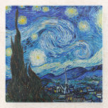 GLASS COASTER : VAN GOGH : STARRY NIGHT<br><div class="desc">COASTER : VAN GOGH : STARRY NIGHT</div>