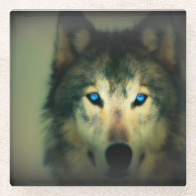 Glass Coaster/Wolf Coaster (Front)