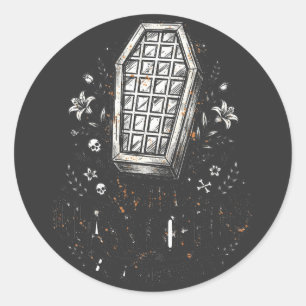 Glass Coffins — Remains To Be Seen Classic Round Sticker