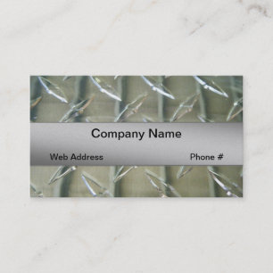 Glass Company Business Card