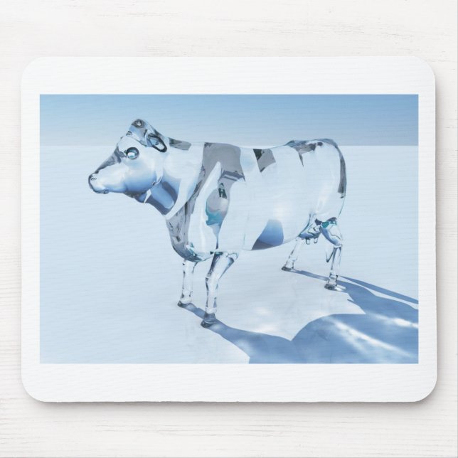 Glass Cow Mouse Pad (Front)