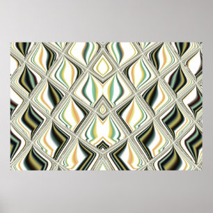 glass cubes poster