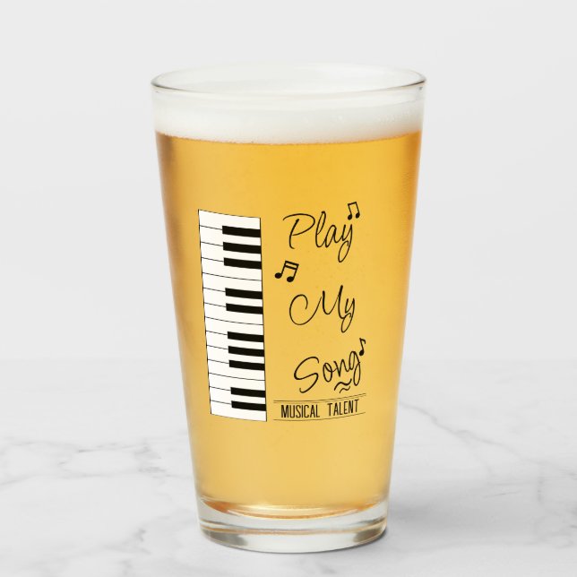 Glass Cup (Front Filled)