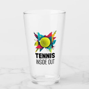 Glass Cup Abstract - Tennis Inside Out