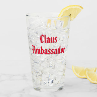 Glass Cup - Claus Ambassador