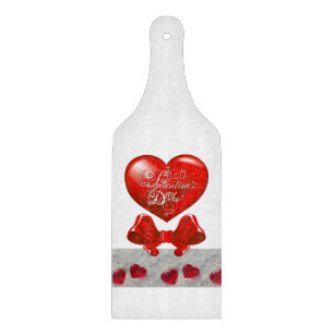 Glass Cutting Board Valentine's Day
