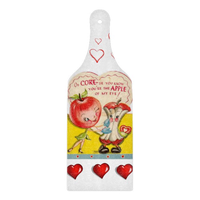 Glass Cutting Board Valentine's Day (Front)