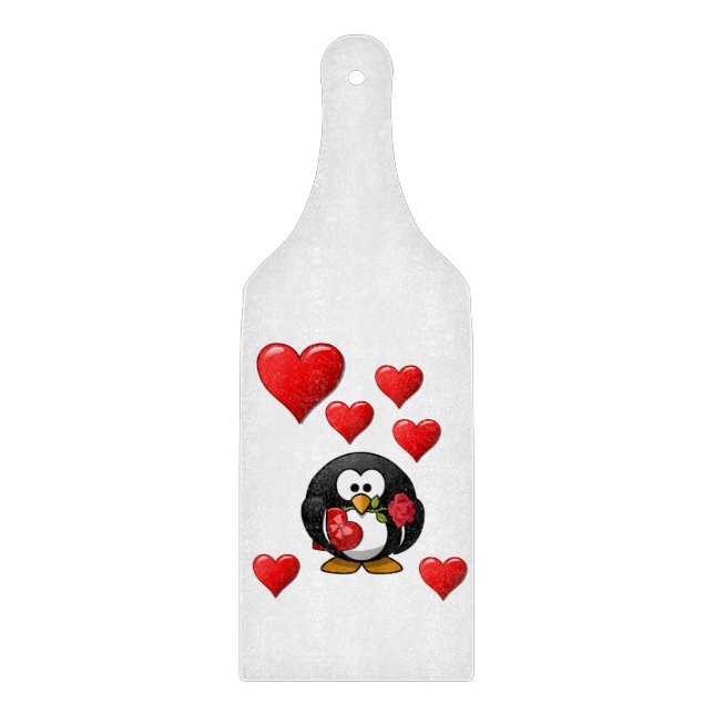 Glass Cutting Board Valentine's Day (Front)