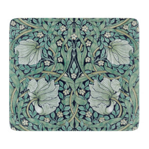 GLASS CUTTING BOARD : WILLIAM MORRIS : PIMPERNEL