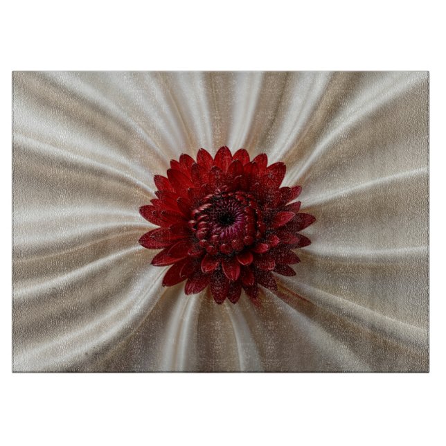 Glass cutting board with Japanase Colours (Front)