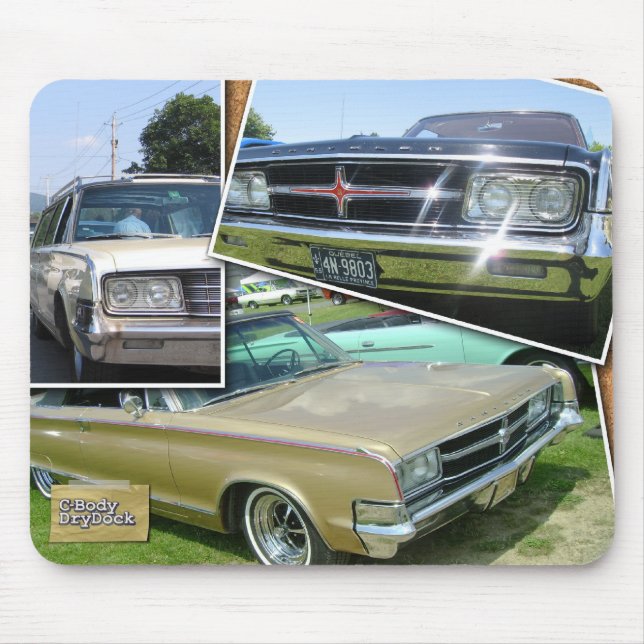 Glass Eyed Chryslers Mouse Pad (Front)