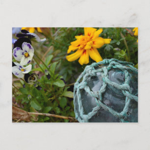 Glass Fishing Float, Horizontal Postcard