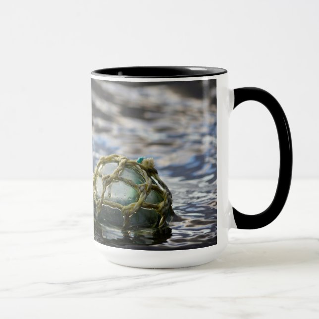 Glass Fishing Float Portrait Mug (Right)