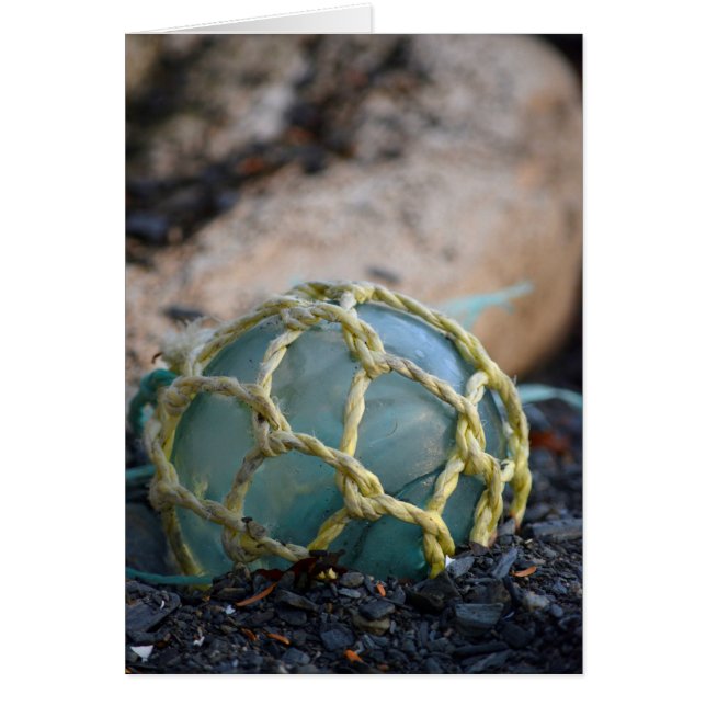 Glass Fishing Float, Vertical (Front)