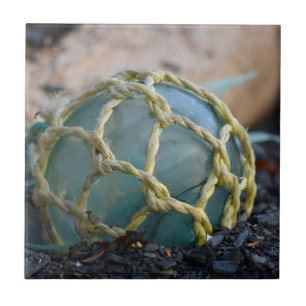 Glass Fishing Float, Vertical Ceramic Tile