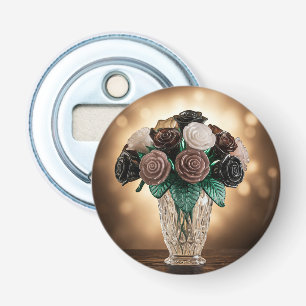 Glass Flowers  Bottle Opener