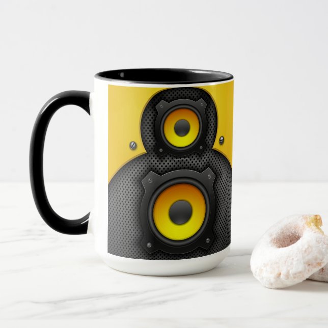 Glass Frame 1 Mug (With Donut)
